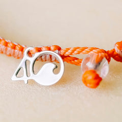 4Ocean Whale Shark Braided Bracelet