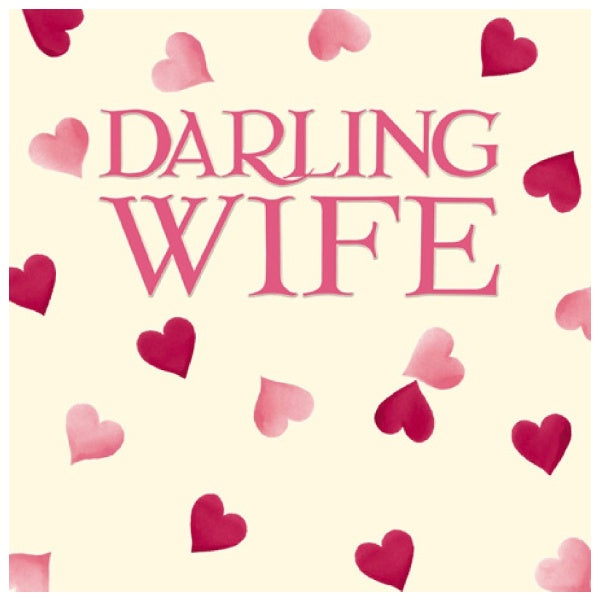 Darling Wife Emma Bridgewater Birthday Card