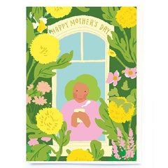 Happy Mother's Day Window Card