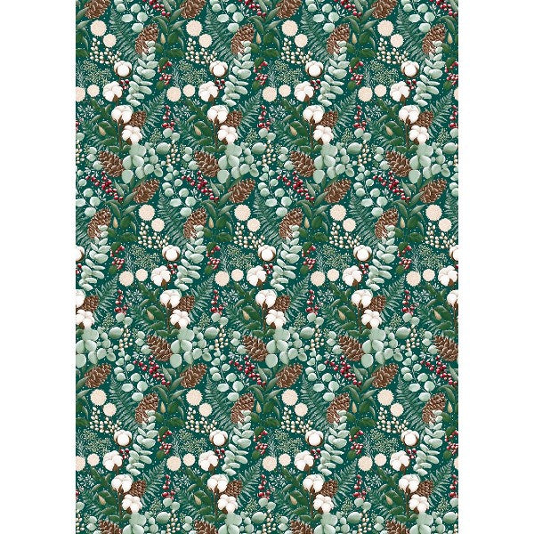 Winterberry Christmas Gift Wrap