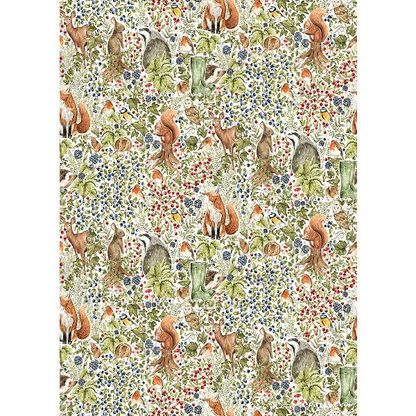 Countryside Christmas Gift Wrap