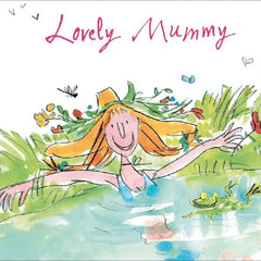 Lovely Mummy Pond Quentin Blake Mother's Day Card