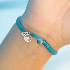 4Ocean White Sided Dolphin Braided Bracelet