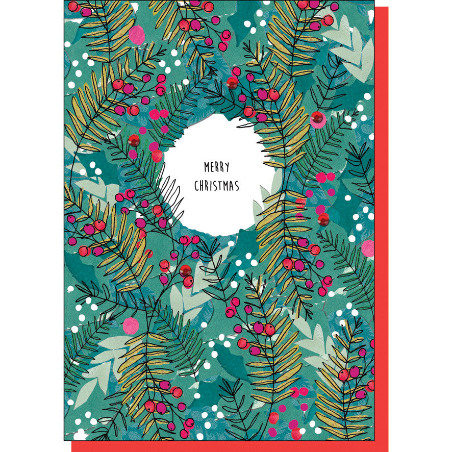 Christmas Berries Card