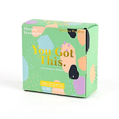 You Got This Ginger, Pink Grapefruit and Sweet Orange Scented Set of 8 Shower Steamers